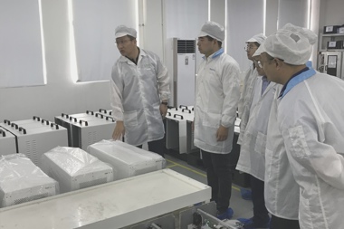 考察深圳德蘭明海，助推項目早日落地