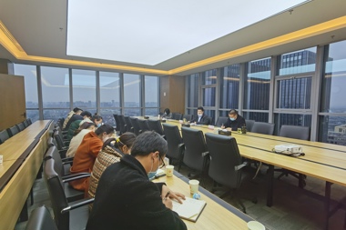戰(zhàn)疫情 身心下沉服務(wù)企業(yè)            財科擔(dān)保召開疫情防控暨業(yè)務(wù)工作調(diào)度會