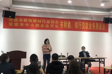 加快扶企步伐 財(cái)鑫金控參加融資擔(dān)保對接座談會