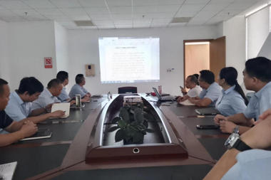 財鑫廣場公司開展安全生產(chǎn)文明施工管理培訓