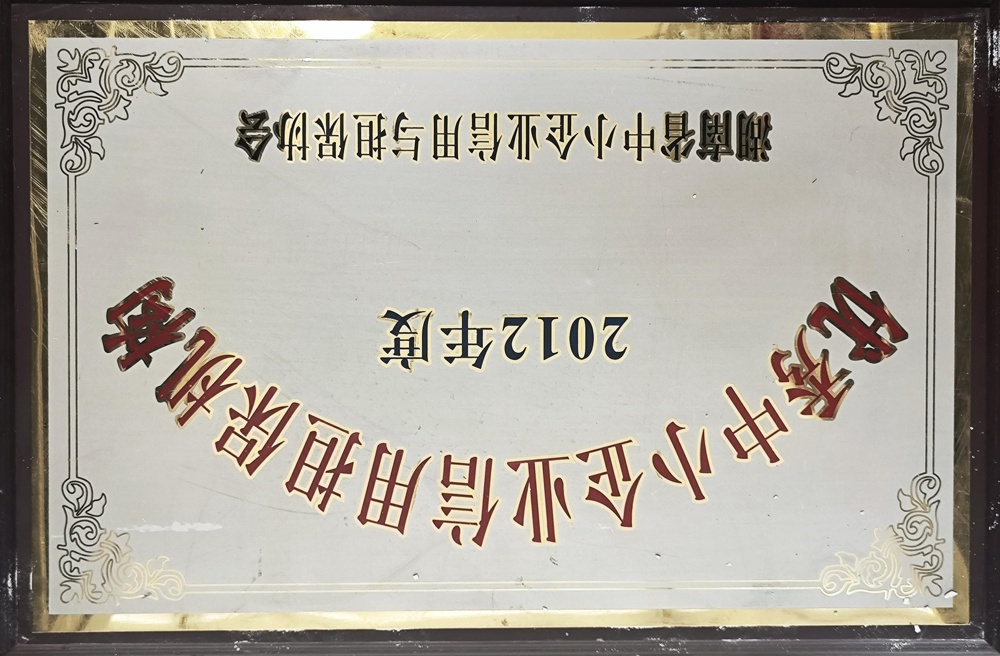 2012年度優(yōu)秀中小企業(yè)信用擔保機構(gòu)