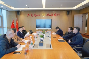 中國聯(lián)通湖南省分公司來財(cái)鑫集團(tuán)座談交流